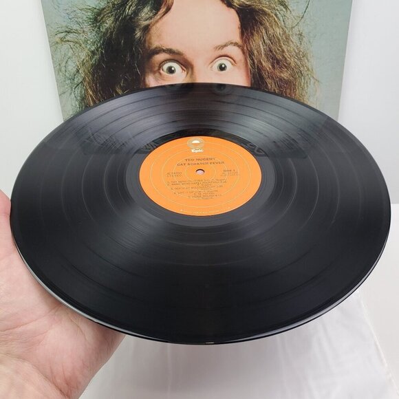 Ted Nugent Cat Scratch Fever Vinyl Record 1977 LP Original JE 34700 VG+ - Picture 4 of 11